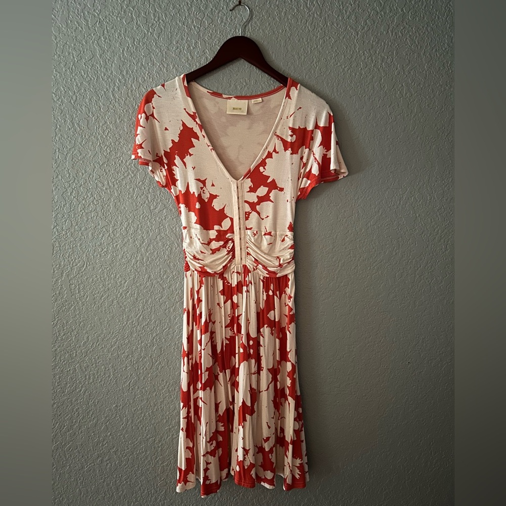 Maeve orange floral XS dress